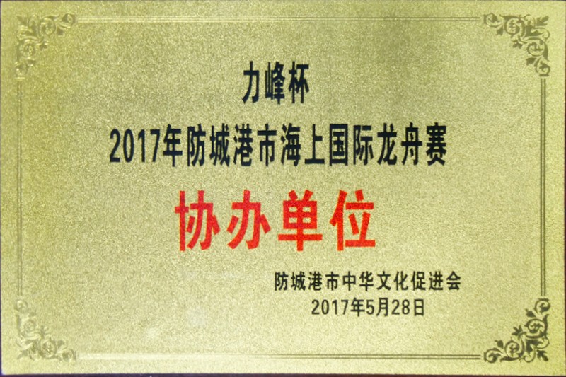 2017海上國(guó)際龍舟賽協(xié)辦單位